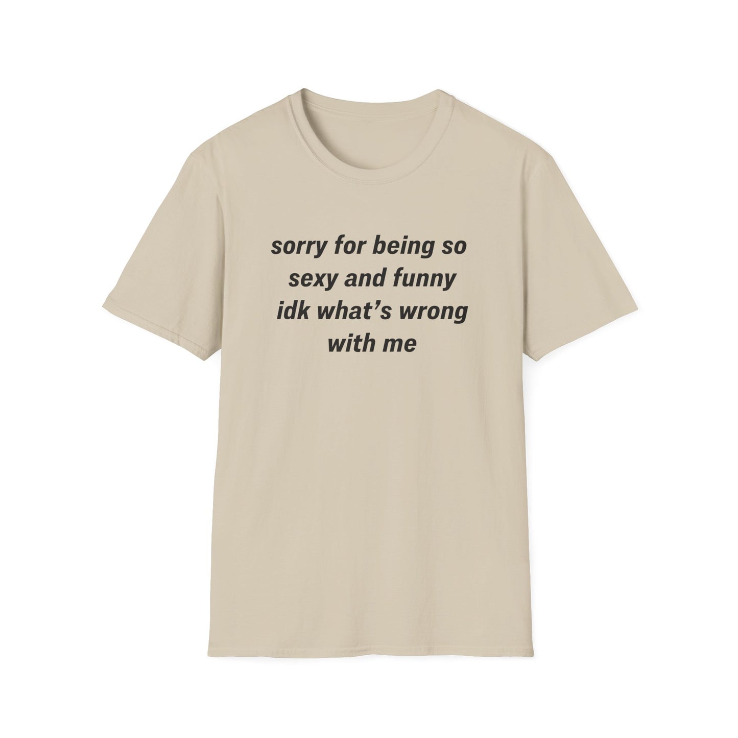Sorry for Being So Sexy and Funny, Idk What’s Wrong With Me