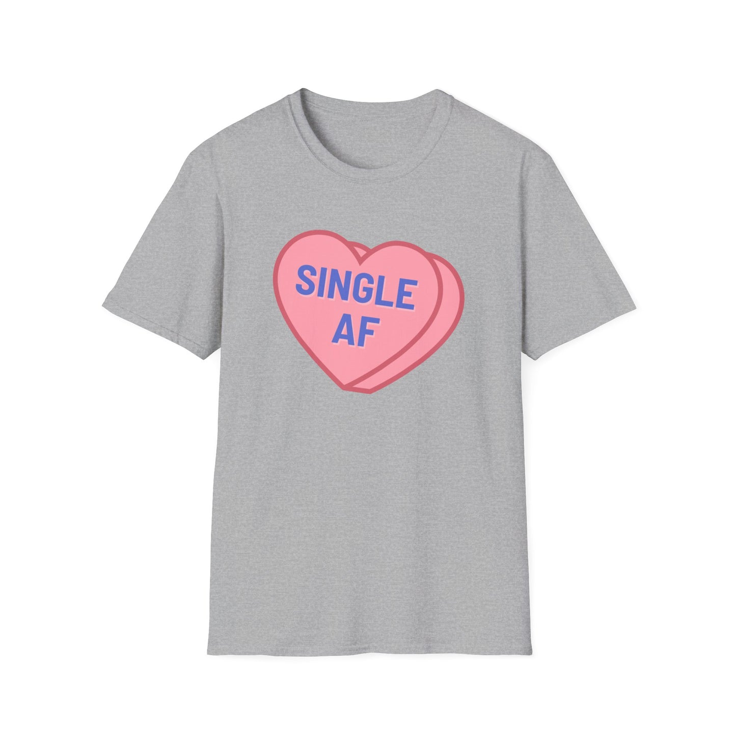 Single AF - Candy Heart Valentine's Day Shirt