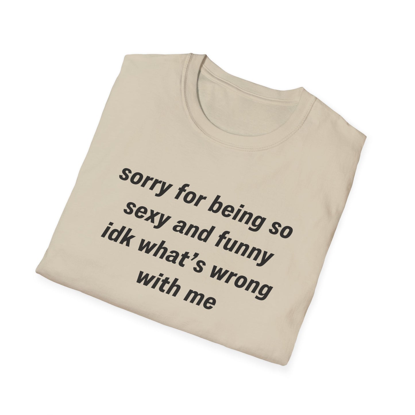 Sorry for Being So Sexy and Funny, Idk What’s Wrong With Me