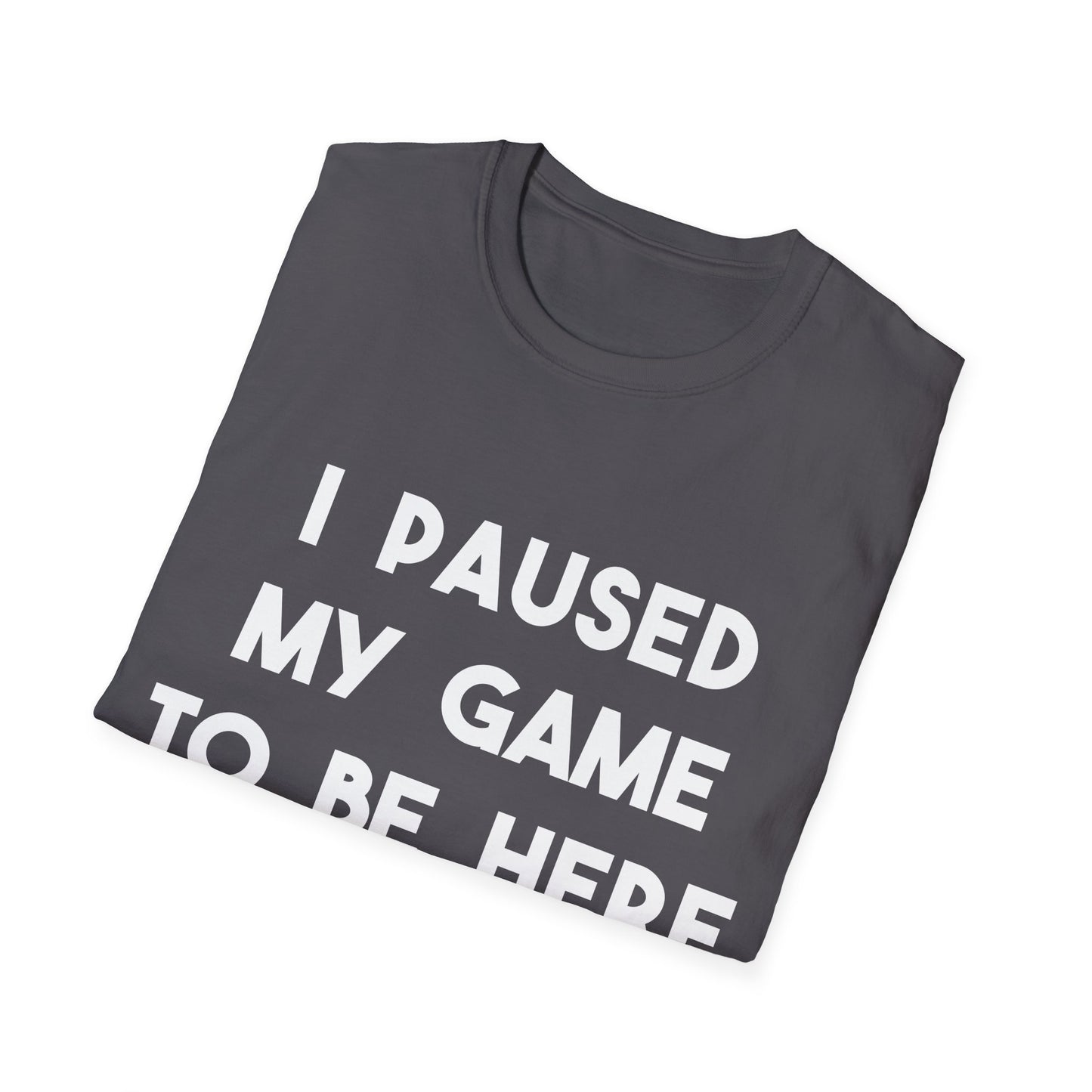 I Paused My Game To Be Here