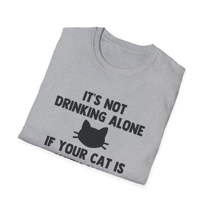 It's Not Drinking Alone If Your Cat Is With You