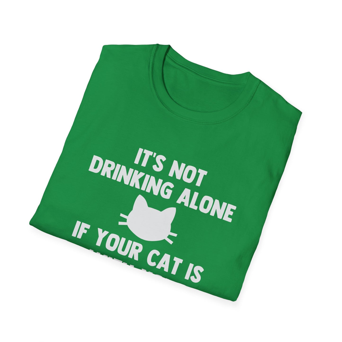It's Not Drinking Alone If Your Cat Is With You