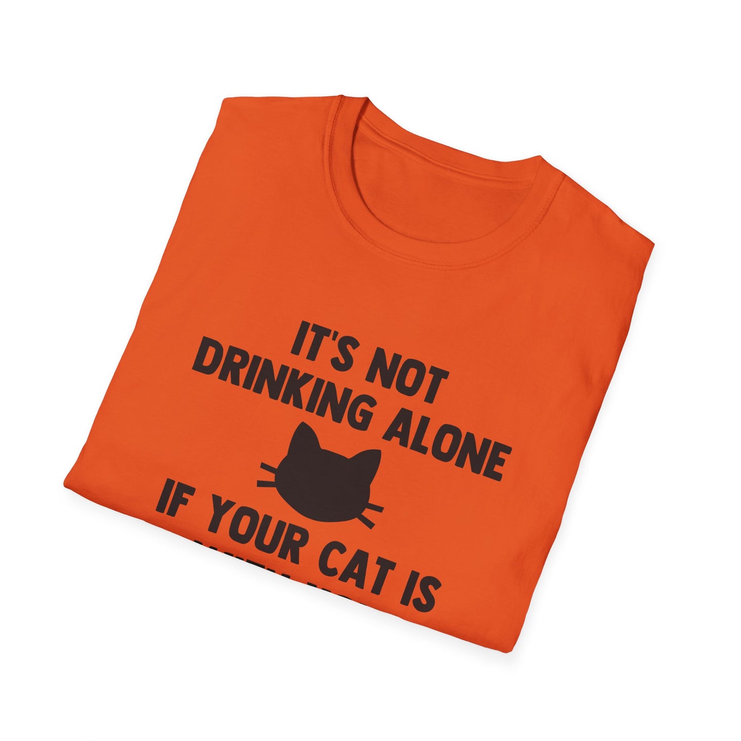 It's Not Drinking Alone If Your Cat Is With You