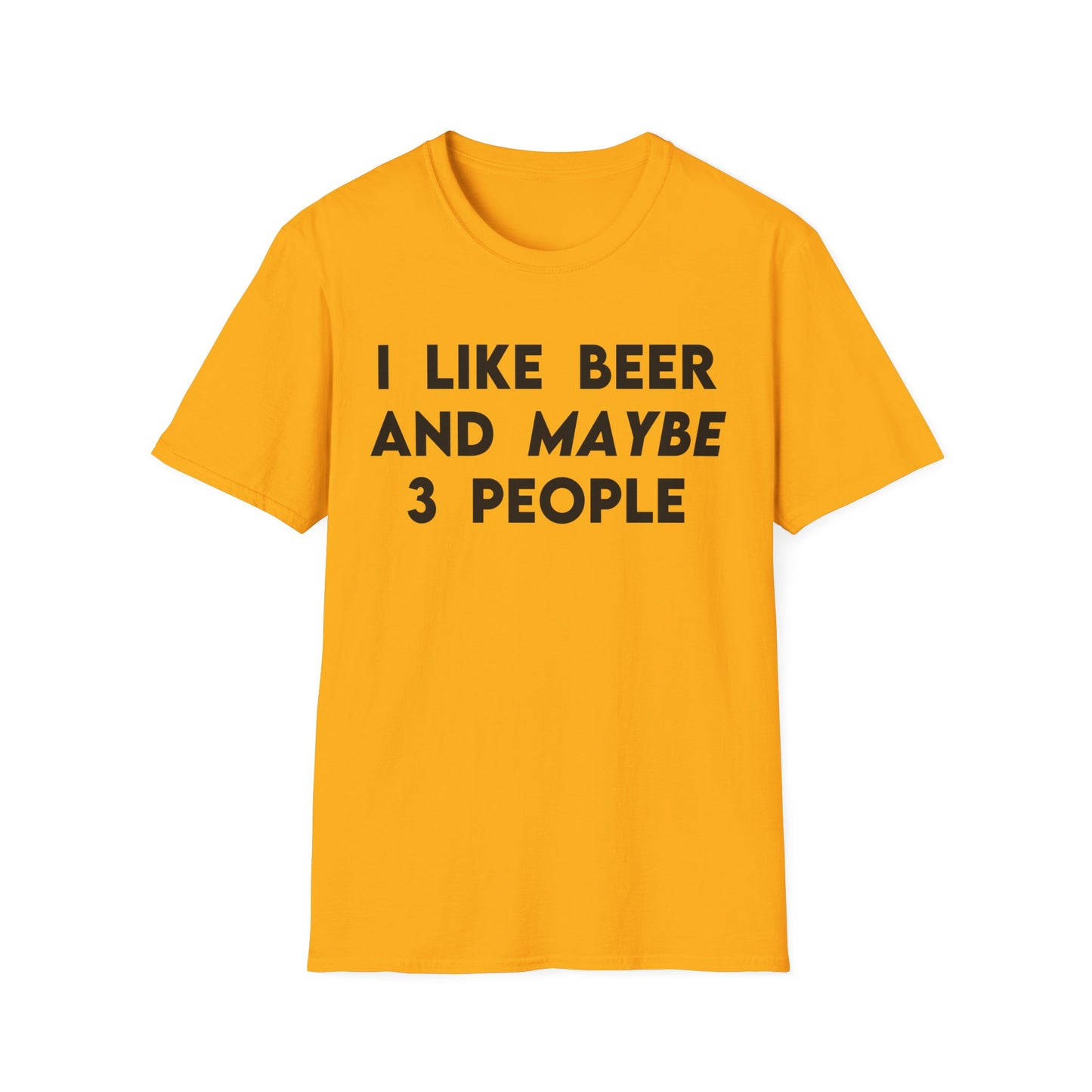 I Like Beer and Maybe 3 People