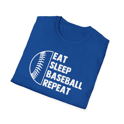 Eat Sleep Baseball Repeat