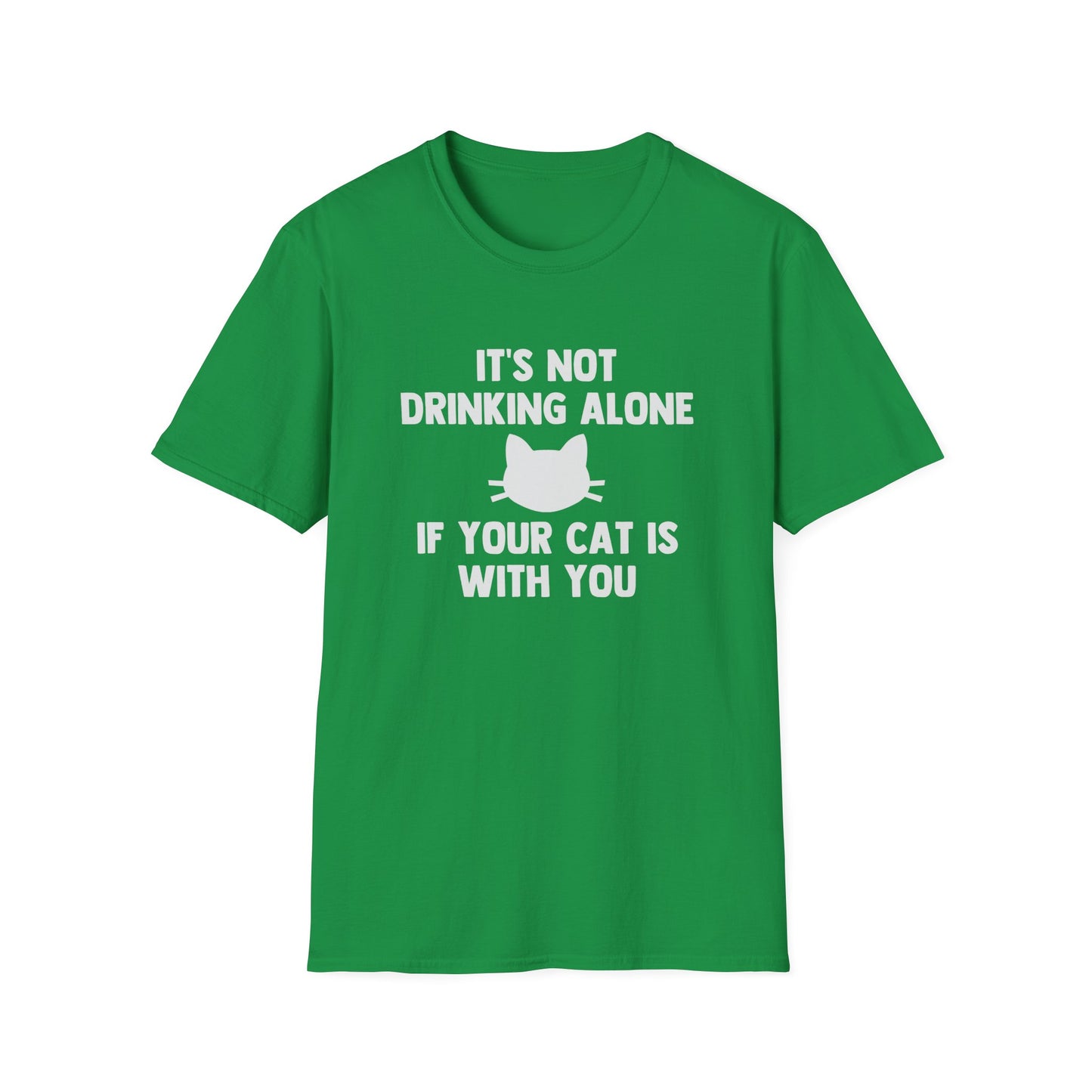 It's Not Drinking Alone If Your Cat Is With You