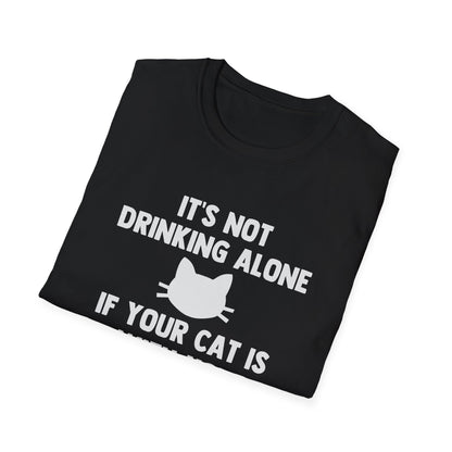 It's Not Drinking Alone If Your Cat Is With You