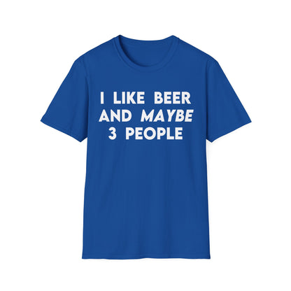I Like Beer and Maybe 3 People