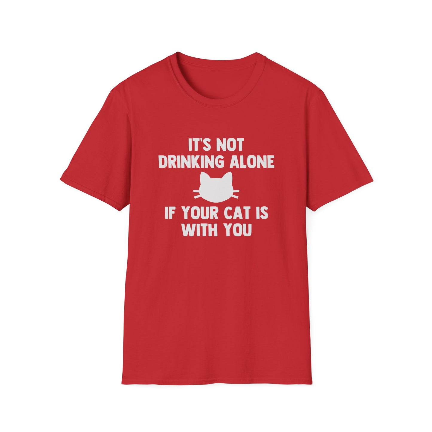 It's Not Drinking Alone If Your Cat Is With You