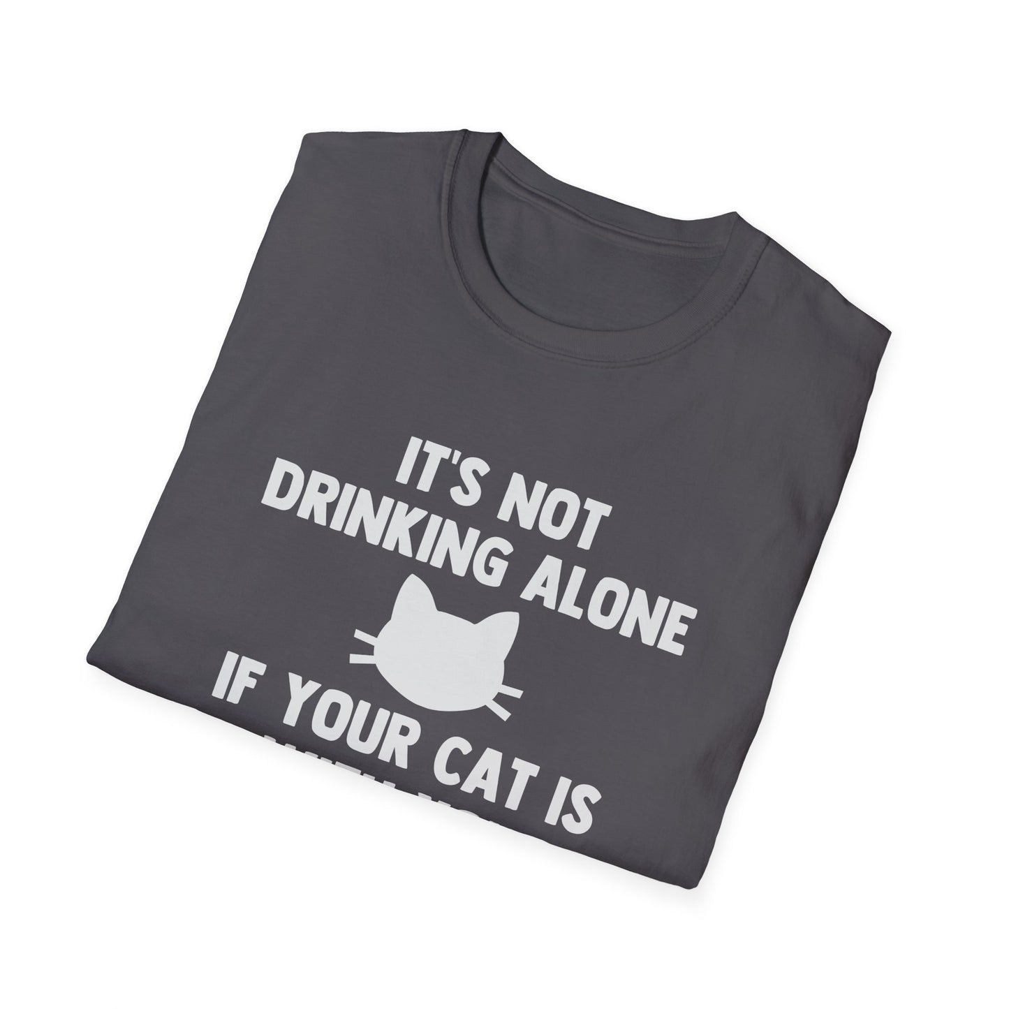 It's Not Drinking Alone If Your Cat Is With You