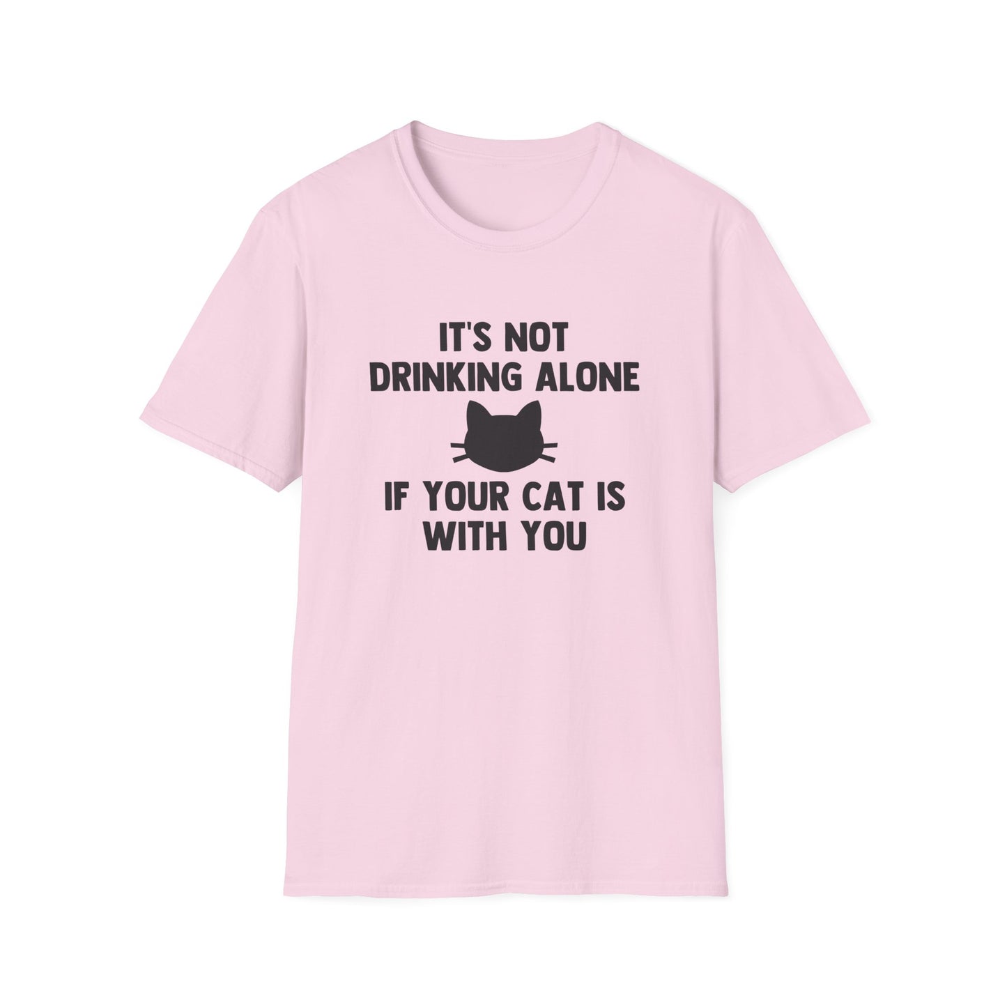 It's Not Drinking Alone If Your Cat Is With You