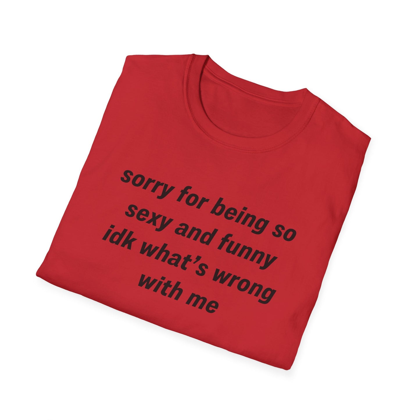 Sorry for Being So Sexy and Funny, Idk What’s Wrong With Me