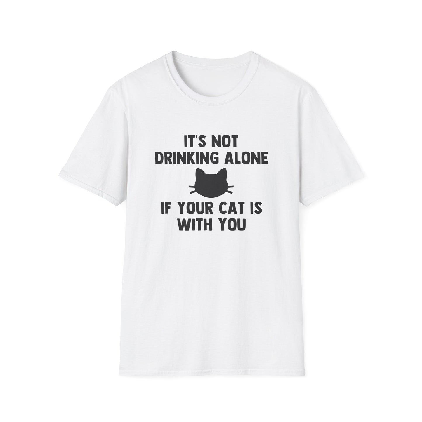 It's Not Drinking Alone If Your Cat Is With You