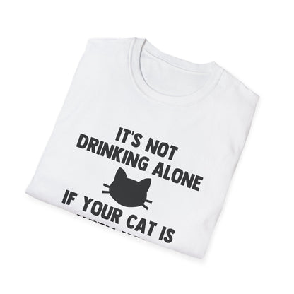 It's Not Drinking Alone If Your Cat Is With You