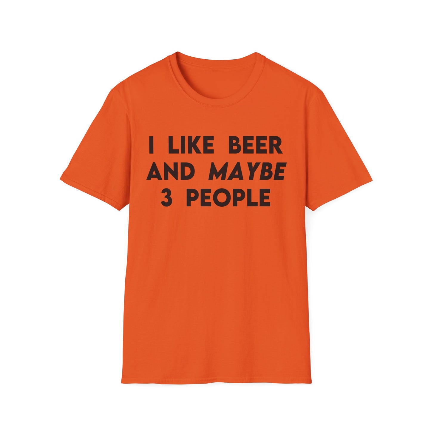 I Like Beer and Maybe 3 People