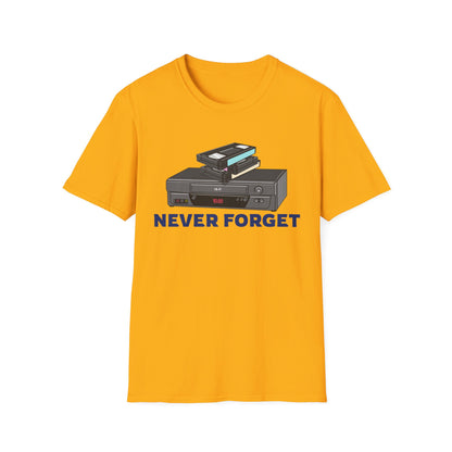 Never Forget - VHS Tapes